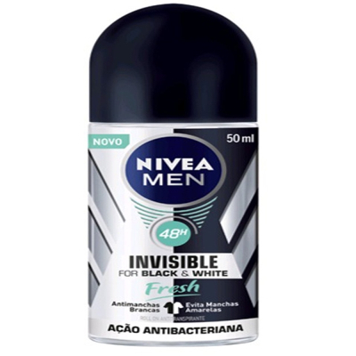 Desodorante Antitranspirante Aerosol Nivea Invisible Black & White Fresh Erva Doce Feminino 48h 150ml