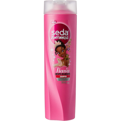 Shampoo Seda Juntinhos Tiana Crespos Encantados com 300ml