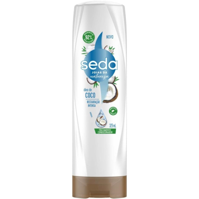 Condicionador Seda Recarga Natural Bomba de Coco 325ml
