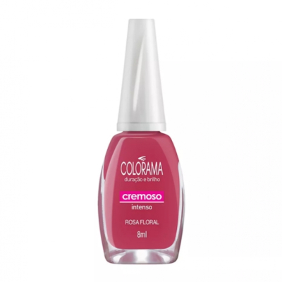 Esmalte Colorama Cremoso Rosa Floral