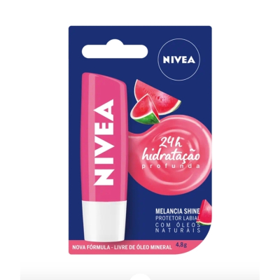 Hidratante Labial Nivea Melancia Shine 4,8g