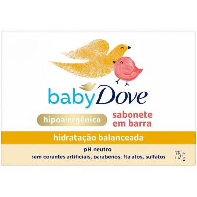 Sabonete em Barra Dove Baby Hidratação Balanceada com 75g