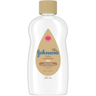 Óleo de Amêndoas Johnson’s Baby com 200ml