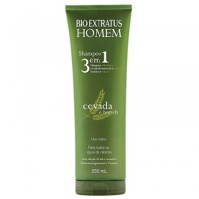 Sh bio extratus 250ml, homem 3em1