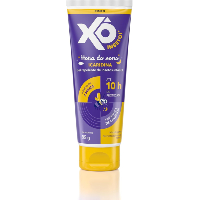 Repelente de Insetos Infantil Xô Inseto Hora do Sono Icaridina Gel 100ml
