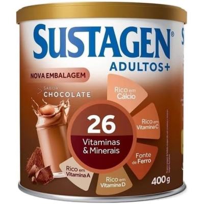 Complemento Alimentar Sustagen Adultos+ Sabor Chocolate 400g