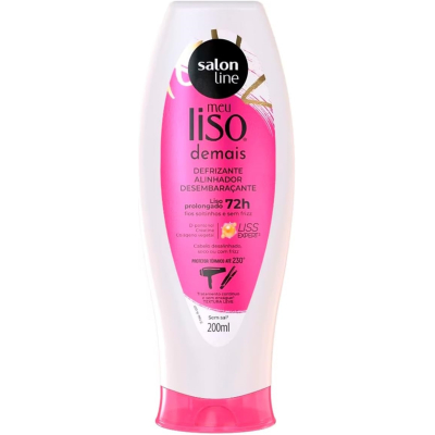 Defrizante Protetor Térmico Meu Liso Demais Salon Line 200ml