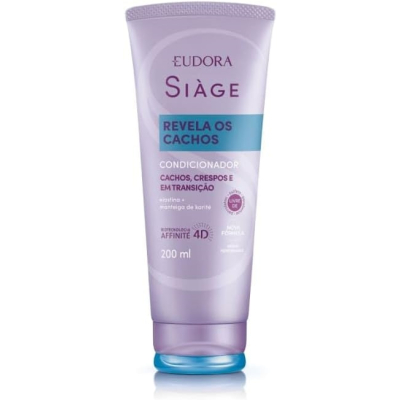 Eudora Condicionador Siàge Revela Os Cachos 200ml