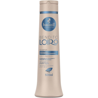 Shampoo Haskell Bendito Loiro Antiemborrachamento 500ml