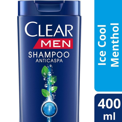 Shampoo Anticaspa Clear Men Queda Control 400ml
