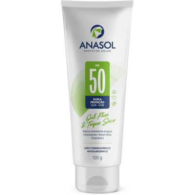 Protetor Solar FPS 50 - Anasol 120 g