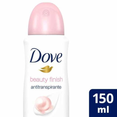 Desodorante Anritranspirante Aerosol Dove Beauty Finish Feminino 48h 150ml