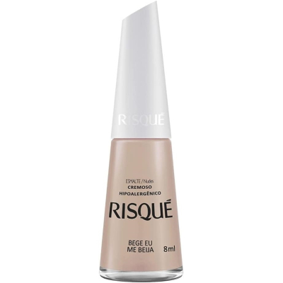 Esmalte Risqué Coleção Nudes Bege Eu Me Beija