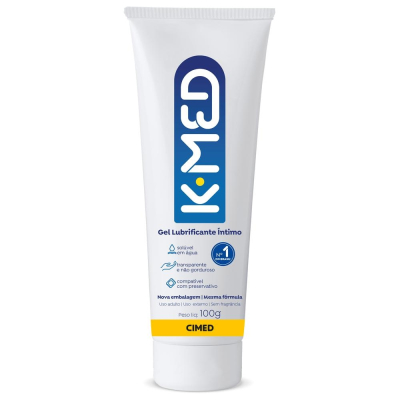 Gel Lubrificante Íntimo K-MED com 100g
