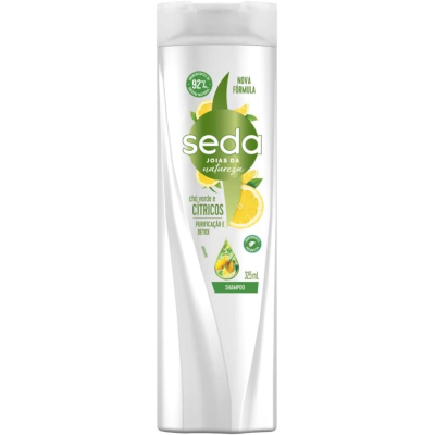 Shampoo Seda Joias da Natureza Chá Verde e Cítricos 325ml