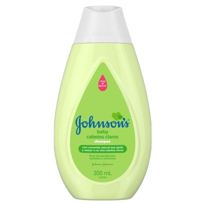 Shampoo Johnson's Baby Cabelos Claros 200ml