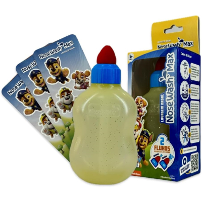 Dispositivo P/ Lavagem Nasal Nosewash Max 240ml - Patrulha Canina