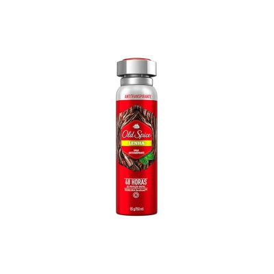 Desodorante Antitranspirante Aerosol Old Spice Lenha Masculino 48h 150ml