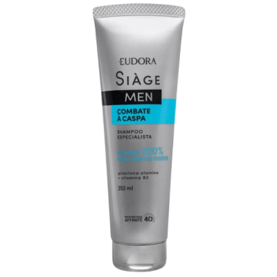 Shampoo Anticaspa Eudora Siàge Men Especialista Combate a Caspa 250ml