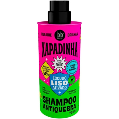 Shampoo Antiquebra Lola Cosmetics Xapadinha 250ml