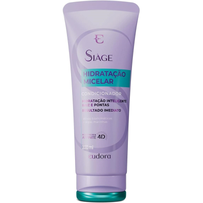 Condicionador Eudora Siàge Hidratação Micelar 200ml