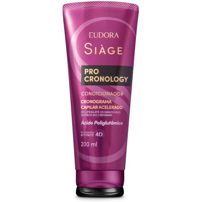Condicionador Eudora Siàge Pro Cronology Cronograma Capilar Acelerado 200ml