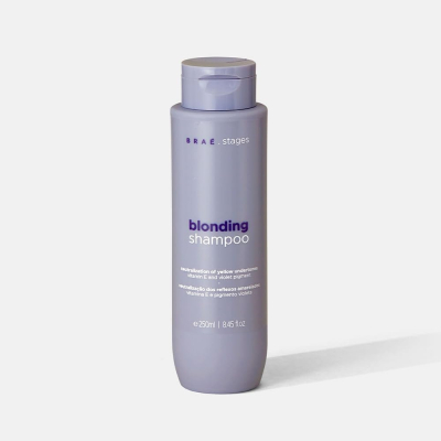 Shampoo Cabelos Loiros Braé Stages Blonding 250ml