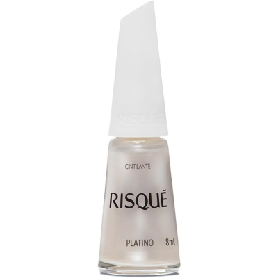 Esmalte Risqué Cintilante Platino