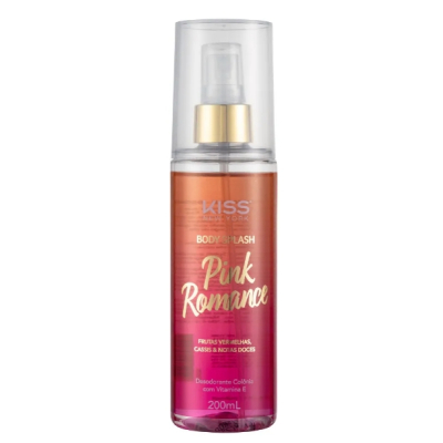 Body Splash Kiss New York Pink Romance 200ml