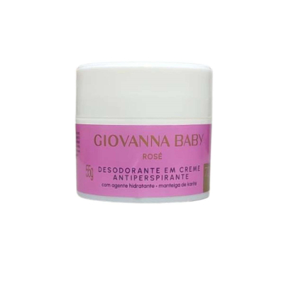 Desodorante Em Creme Giovanna Baby Rose 55g