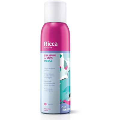 Shampoo a Seco Ricca Menta 150ml