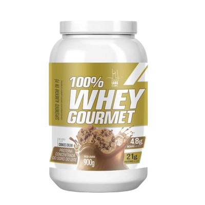 100% Whey Gourmet Sabor Cookies and Cream 900G Health Labs