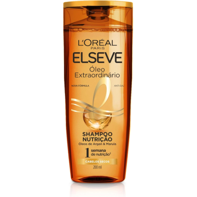 Shampoo Elseve L'Oréal Óleo Extraordinário Nutrição 200ml