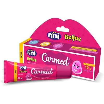 Hidratante Labial Carmed Fini Beijos com Cor Efeito Gloss 10g