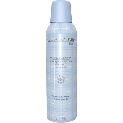 Desodorante Aerosol Giovanna Baby Blue 150ml