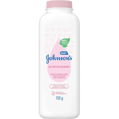 Talco Dermo Protetor Johnson's Baby Tripla Ação 100g