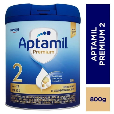 Aptamil Premium 2 Fórmula Infantil 6 a 12 Meses 800g