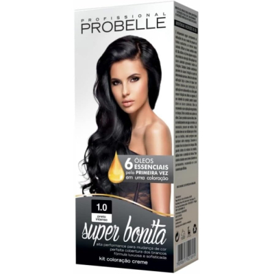 Coloração Probelle Super Bonita Preto Intenso 1.0