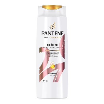 Shampoo Pantene Pro-V Colágeno Hidrata e Resgata 175ML